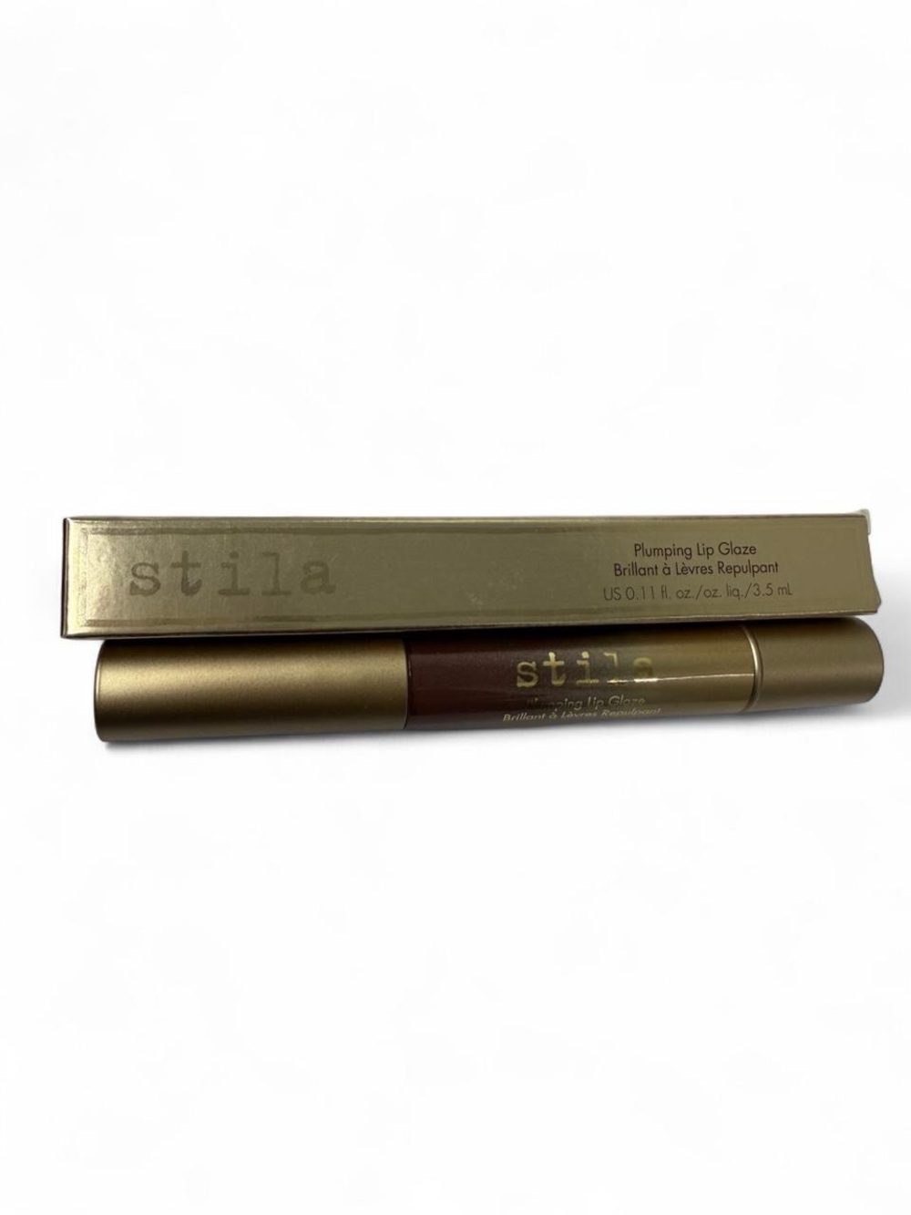 Stila Plumping Lip Glaze in Maple- NIB